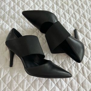 Simply Vera Vera Wang High Heels Black Stretch 7.5